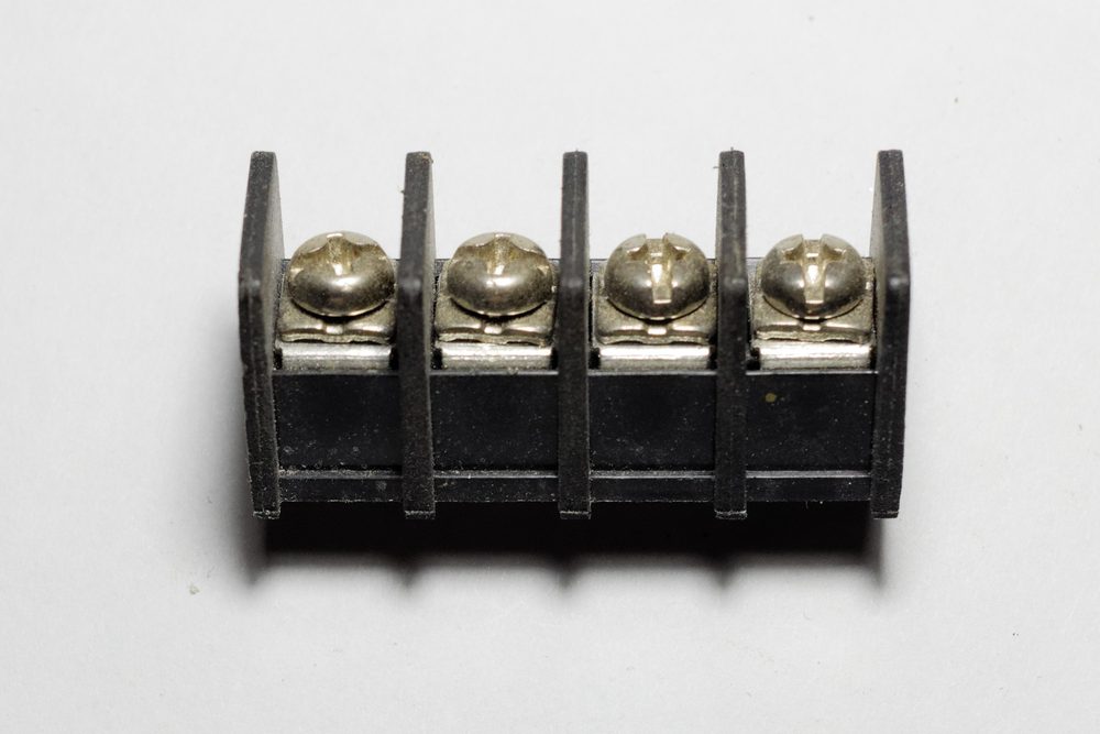 Bornera de conexión de tornillo
